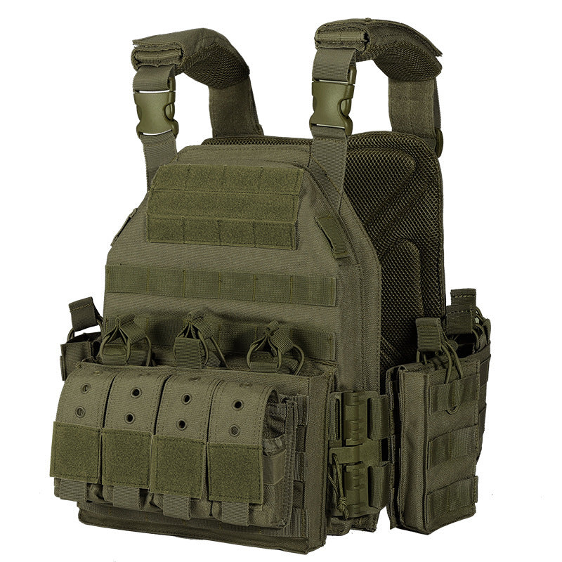 Gilet tactique à démontage rapide, équipement de protection CS pour ventilateur militaire extérieur, gilet tactique de combat 6094, combinaison de camouflage