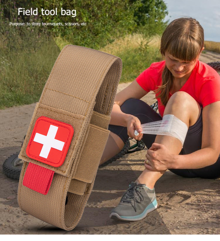 Kit de survie d'urgence pour sports de plein air Kit de premiers secours pour la survie sur le terrain