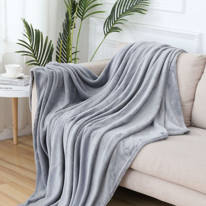 Solid Color Blanket Flannel Blanket