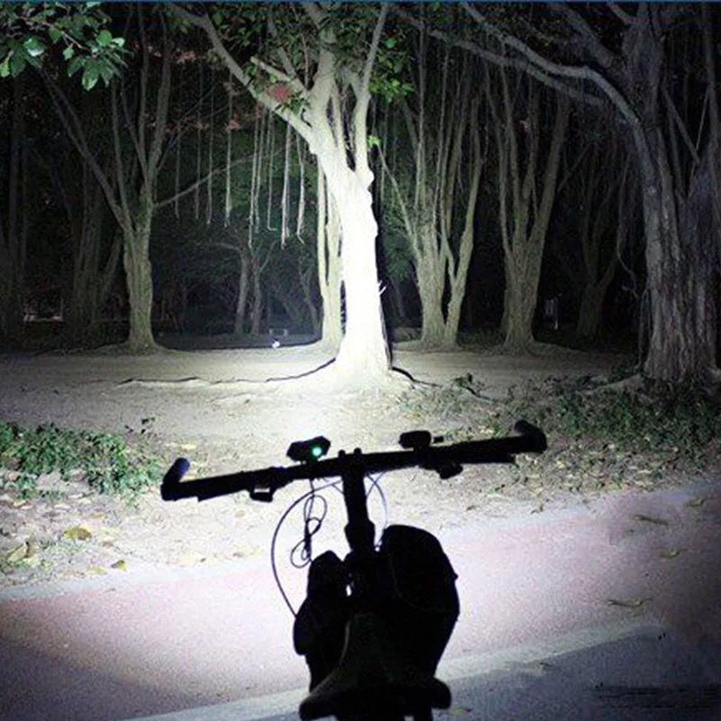 F3 light USB bicycle headlights 3 t6 mountain bike rechargeable light LED lights professional riding bike lights