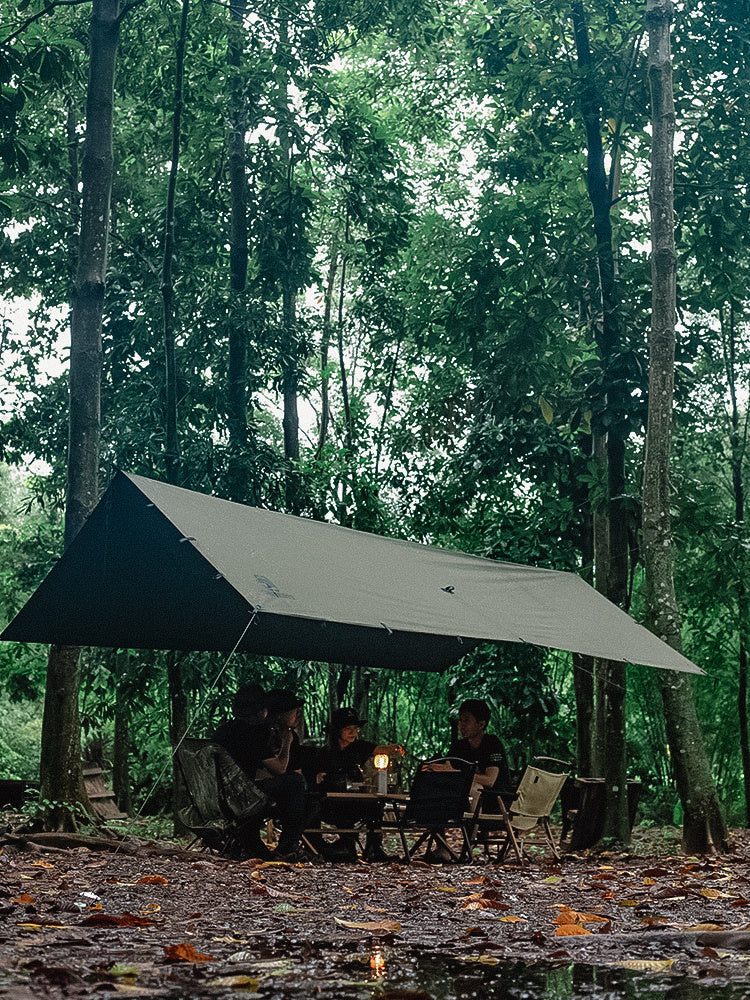 Auvent de loisirs pour barbecue de camping résistant au soleil et à la pluie