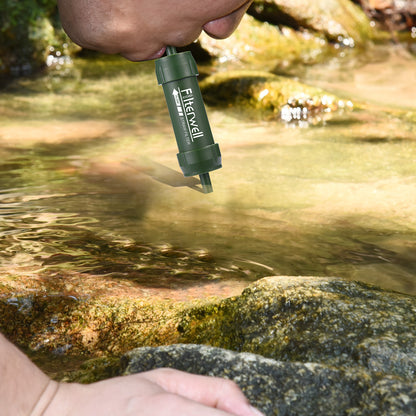 La nouvelle paille de purification pour camping en plein air