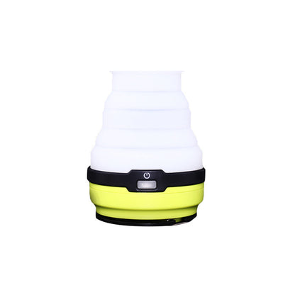 Lampe de camping multifonctionnelle solaire en silicone