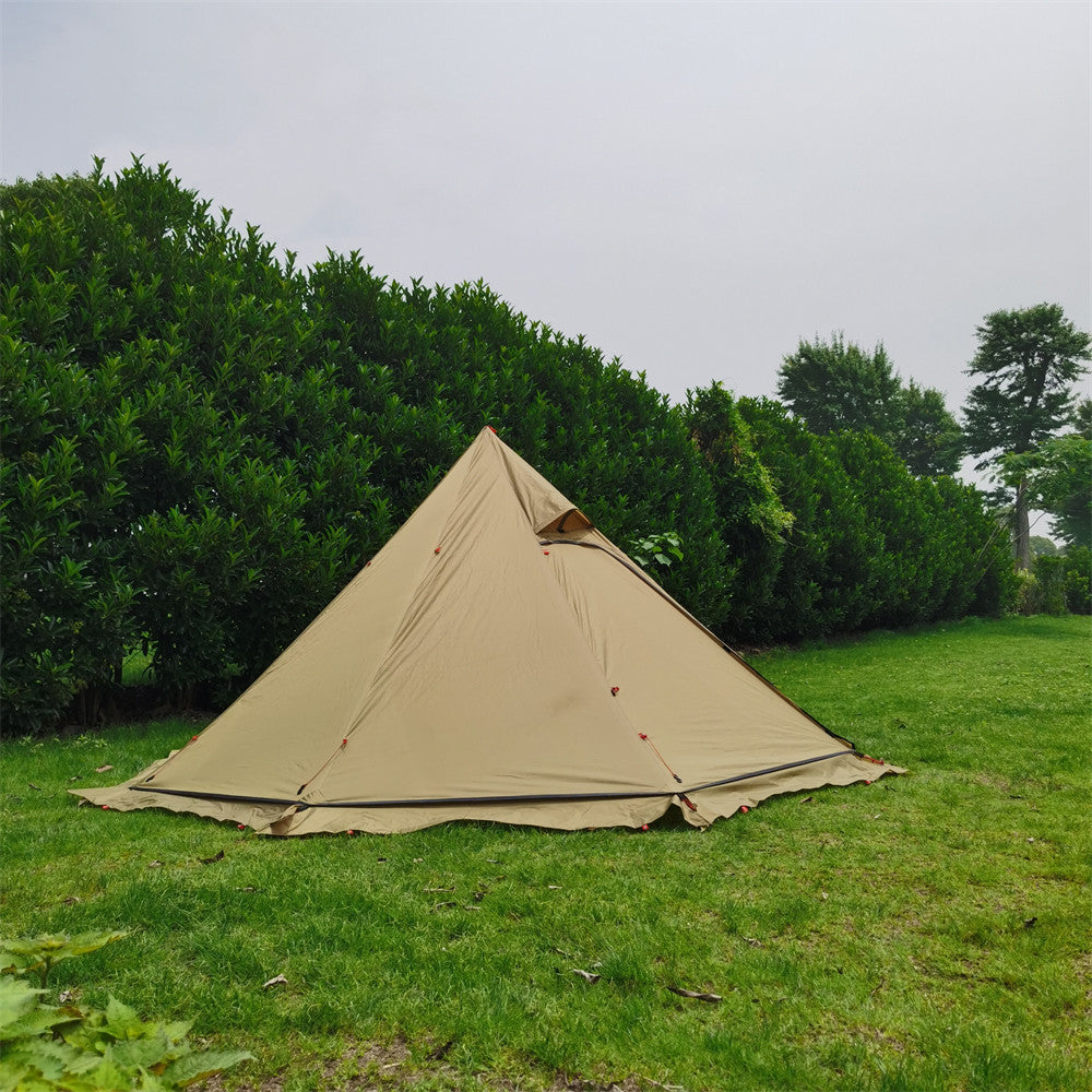 Tente de camping avec jupe pare-neige d'hiver 400PRO