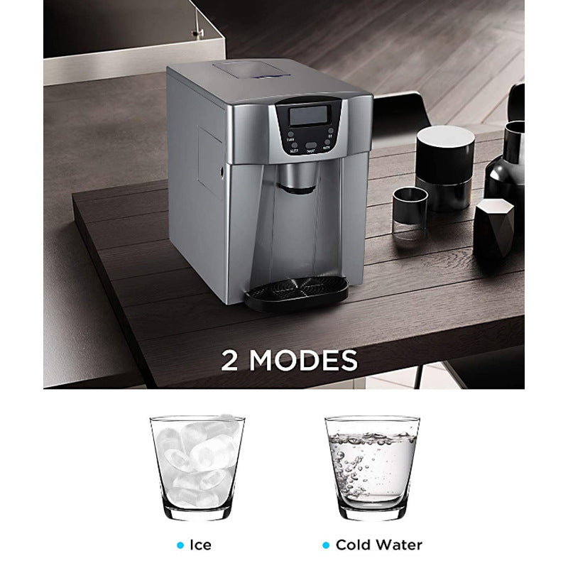 Ice Maker Household Small Mini Commercial Automatic Multi-function Water Dispenser Desktop Ice-dropping Ice Maker