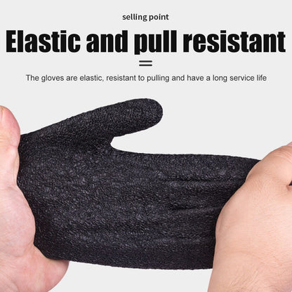 Gants de pêche antidérapants pour protéger les mains des éraflures et des perforations - Gants de chasse en latex pour pêcheur professionnel - Gauche et droite