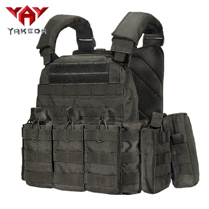 Combat Camouflage Amphibious Tactical Vest Outdoor Military Fan CS Tactical Vest