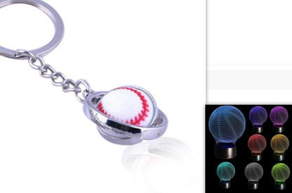 Basketball keychain