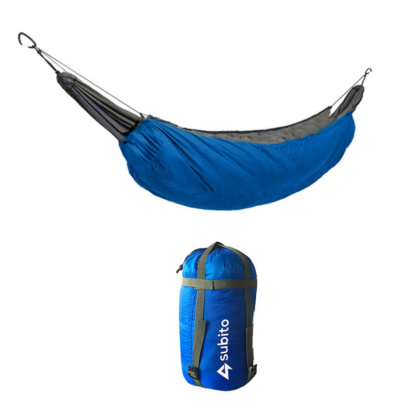 Hamac portable d'extérieur sous-couette hamac thermique sous couverture hamac chaud d'hiver accessoire d'isolation pour le camping