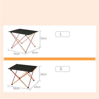 Folding Tables And Chairs Aluminum Alloy Portable