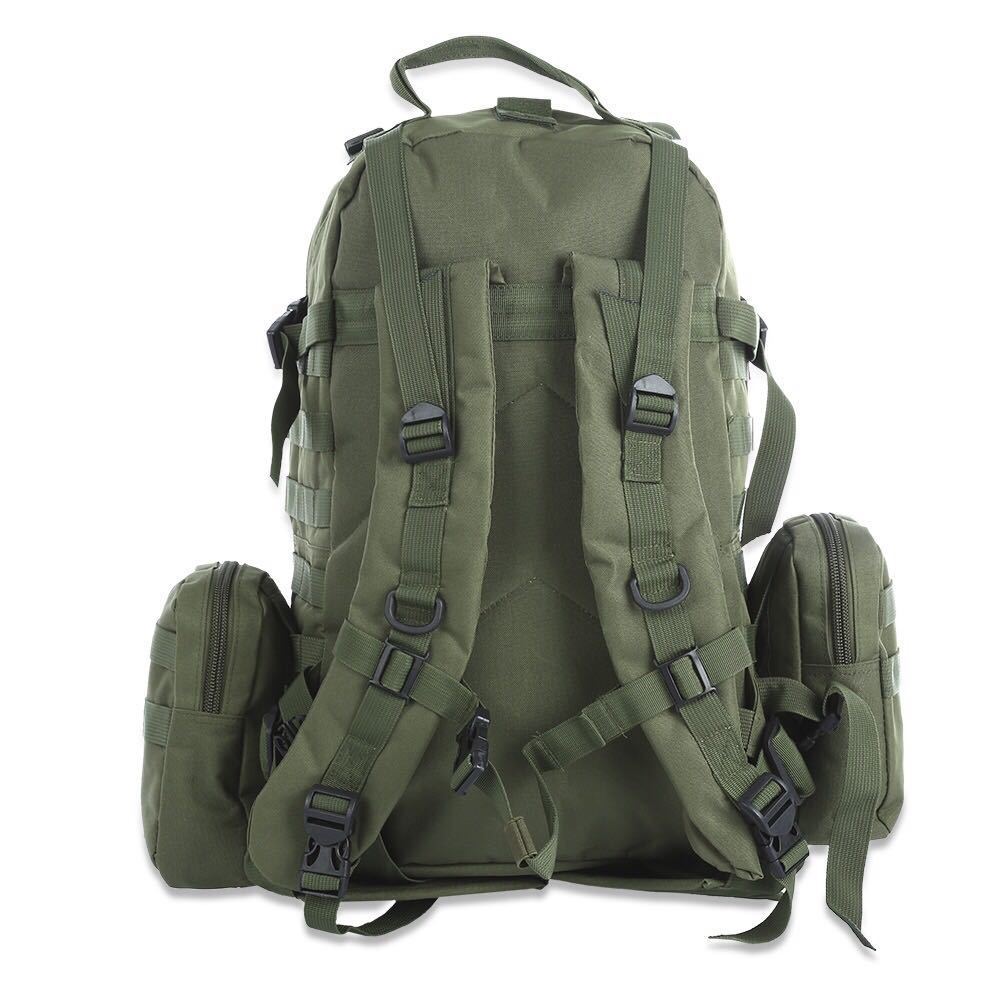 Sac à dos d'extérieur 50L Molle Sac à dos tactique militaire Sac à dos Sac de sport Sac à dos de randonnée de camping étanche Voyage