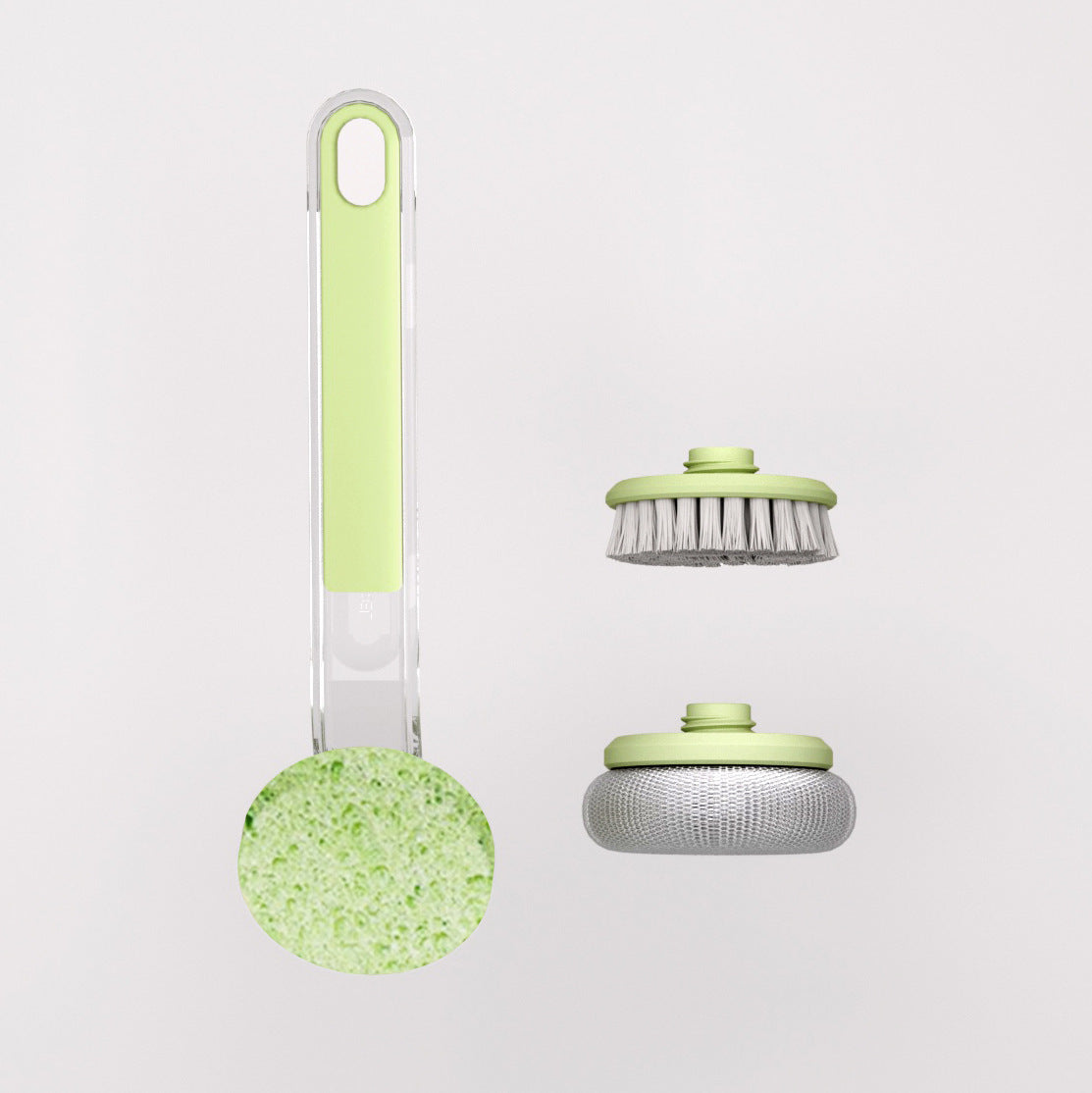 Brosse de nettoyage multifonctionnelle à long manche pour wok à frire, gadgets de cuisine