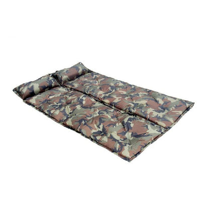 Coussin gonflable automatique camouflage avec oreiller pour camping en plein air et camping humide