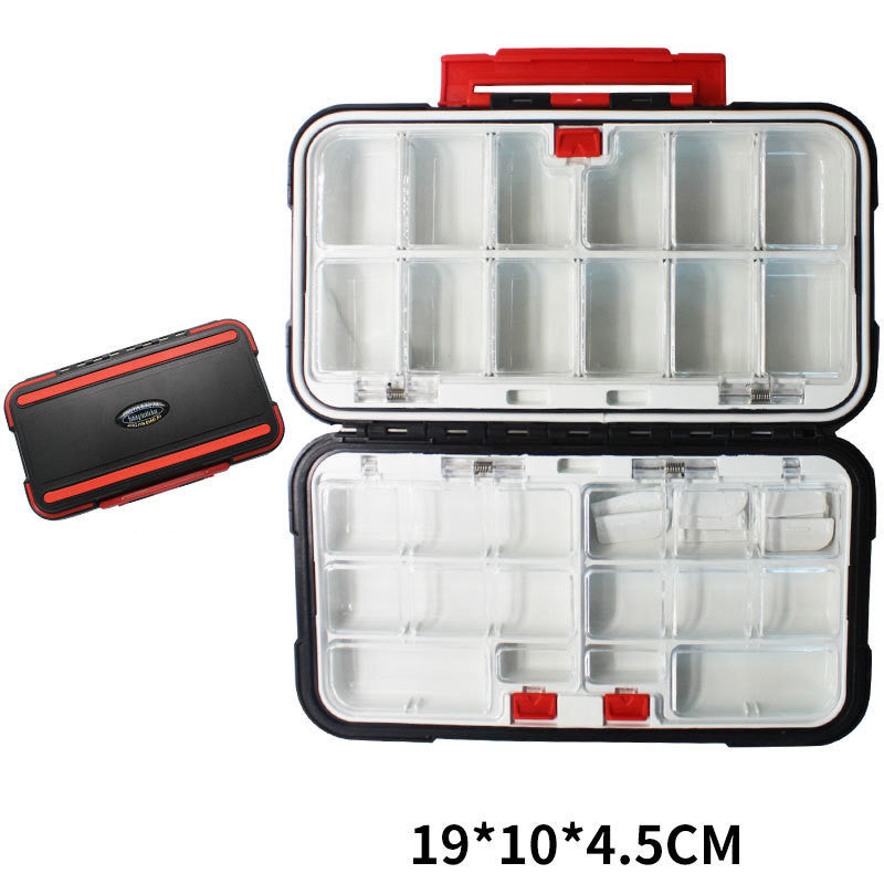 Fishing Supplies Double-layer Spring Accessory Box