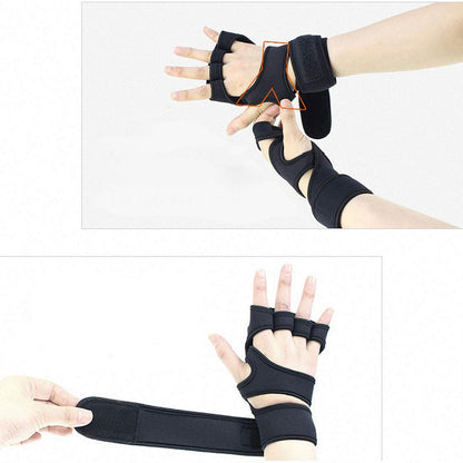 Nouveaux gants de sport demi-doigts antidérapants en silicone pour protection de la paume des gants d'équipement de fitness