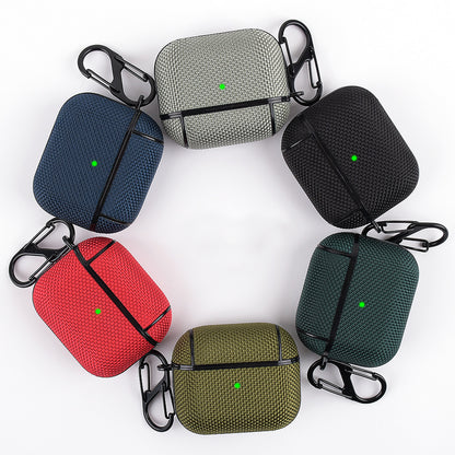 Étui pour écouteurs Bluetooth Pro en tissu nylon imperméable et résistant aux chutes