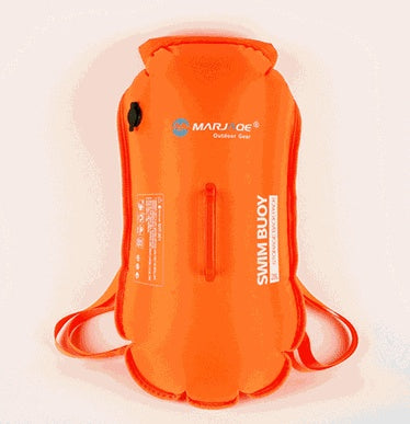 Double Airbag Swimming Buoy Floating Mark Detachable Shoulder Waterproof Backpack