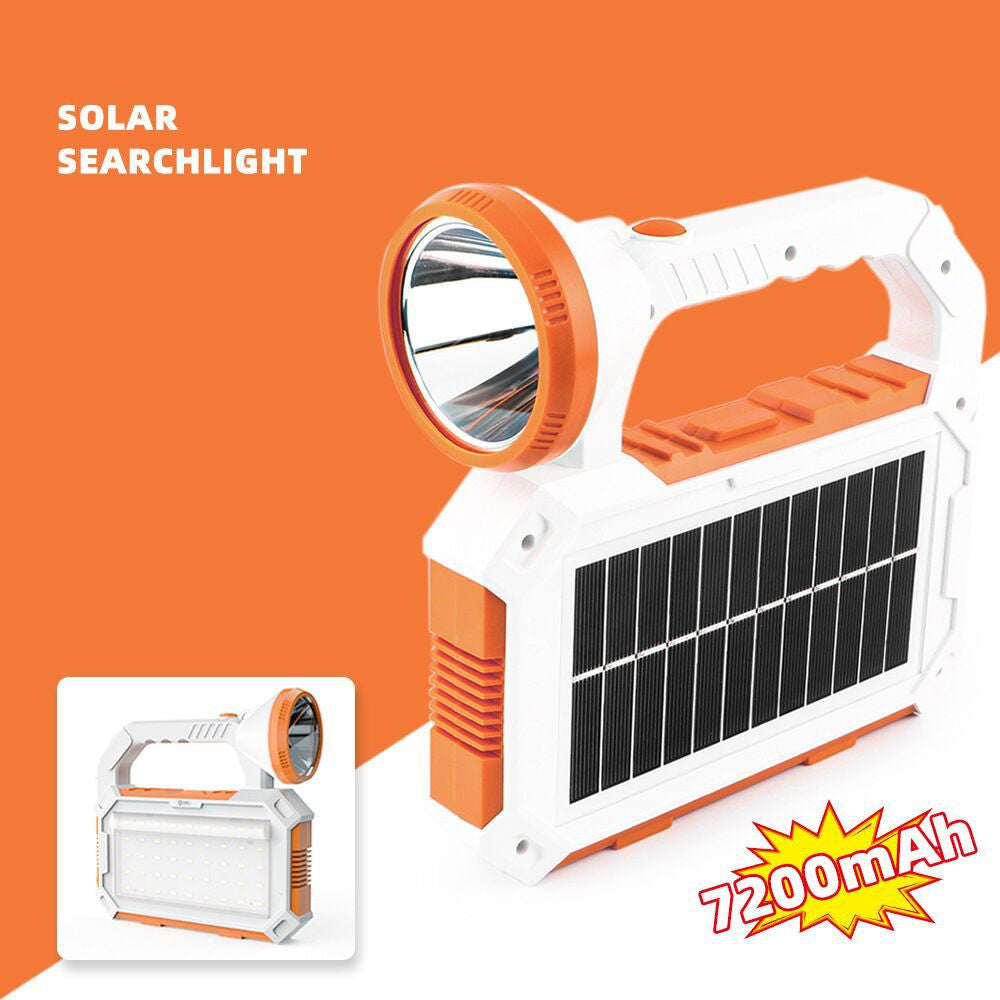 Lanterne solaire de camping multifonctionnelle à LED