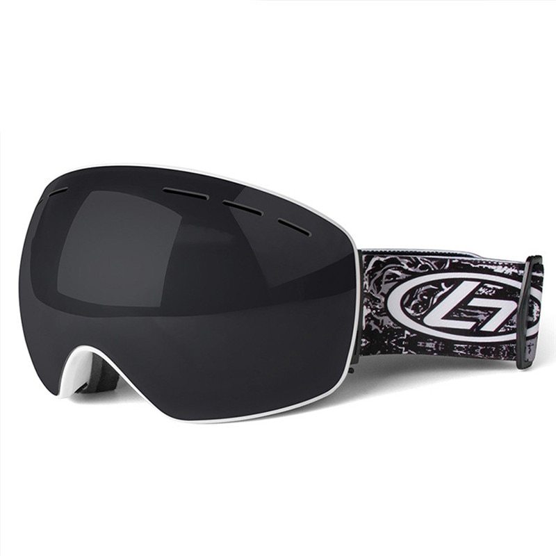 Windshield ski goggles