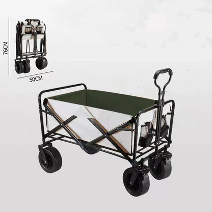 Chariot de pique-nique pliable pour camping en plein air