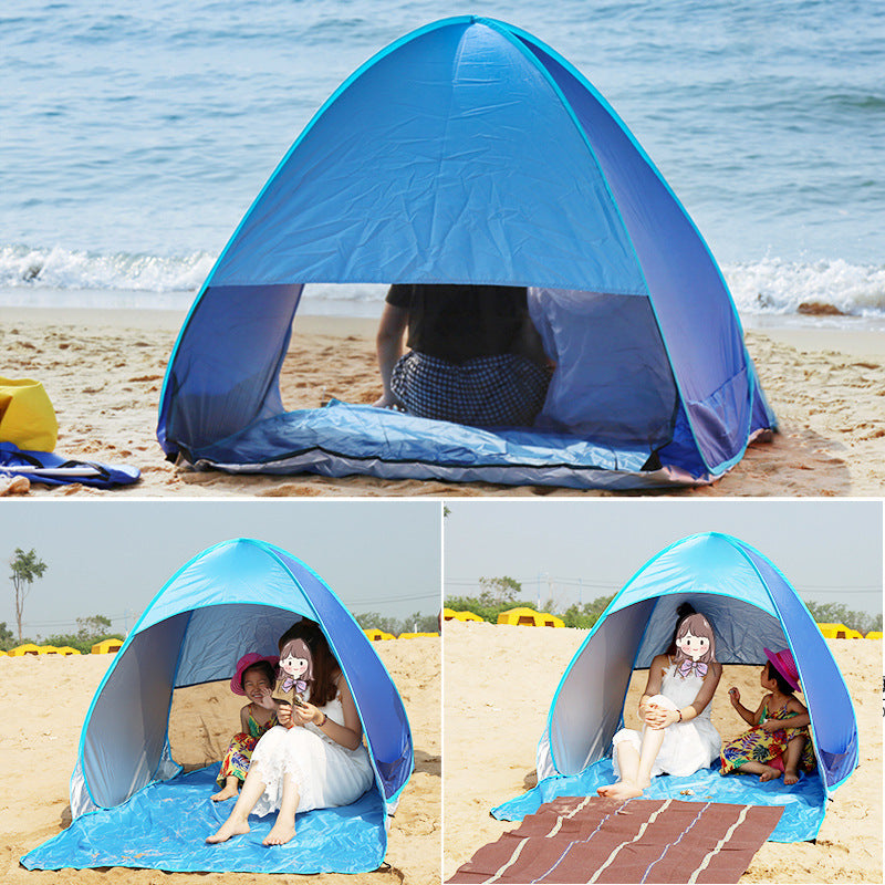 Tente automatique rapide sans camping, tente pare-soleil de plage, tente de camping en plein air, vente directe d'usine