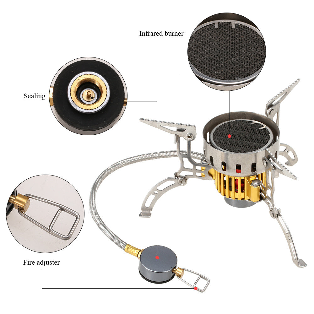 Réchaud de camping Stove Head Ustensiles de cuisine d'extérieur