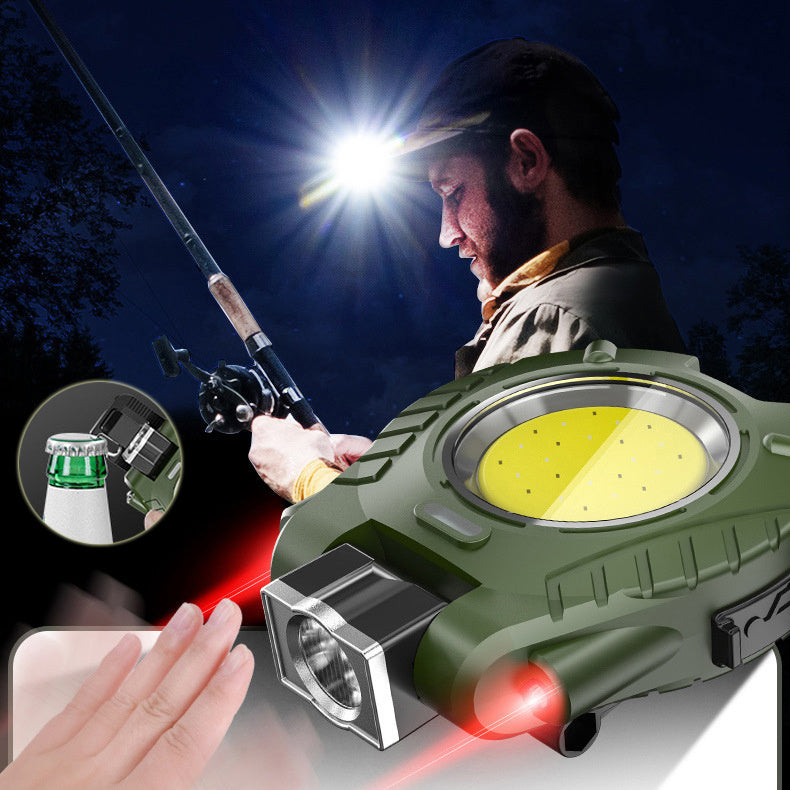 Cap Clip Lamp Outdoor Multi-function Clip Cap Working LED Light Keychain