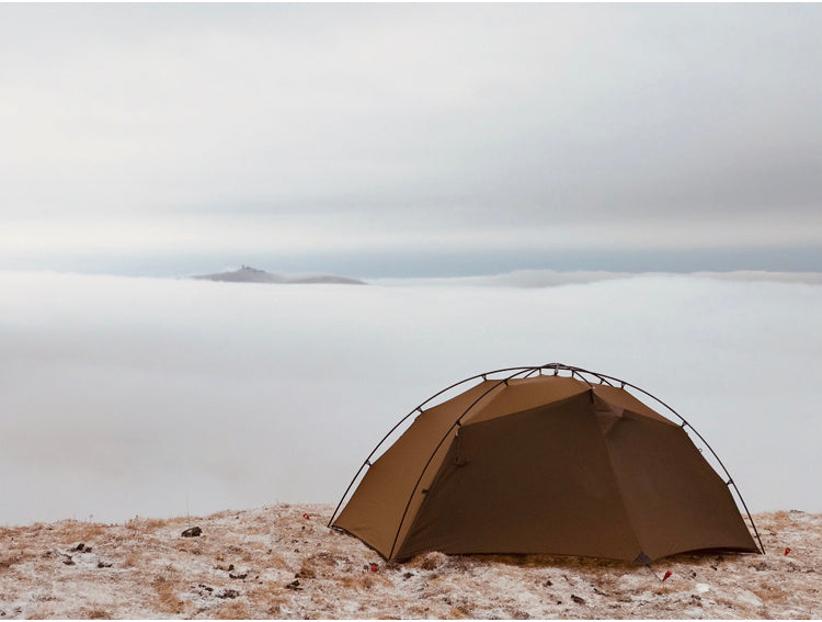 Tente simple haute altitude à 1,5 étage