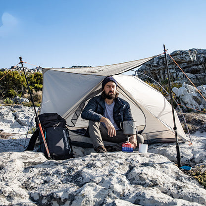 Tente de camping en plein air ultra-légère enfichable