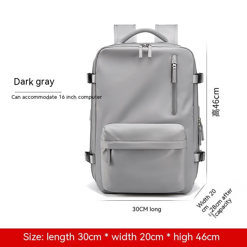 Expansion Backpack Women's Casual Dry Wet Separation Backpack