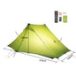 Outdoor Hiking Professional Poleless Tent Ultra-light 20D Double-sided Silicon Coated