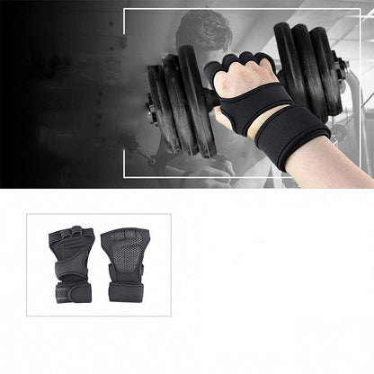 Nouveaux gants de sport demi-doigts antidérapants en silicone pour protection de la paume des gants d'équipement de fitness