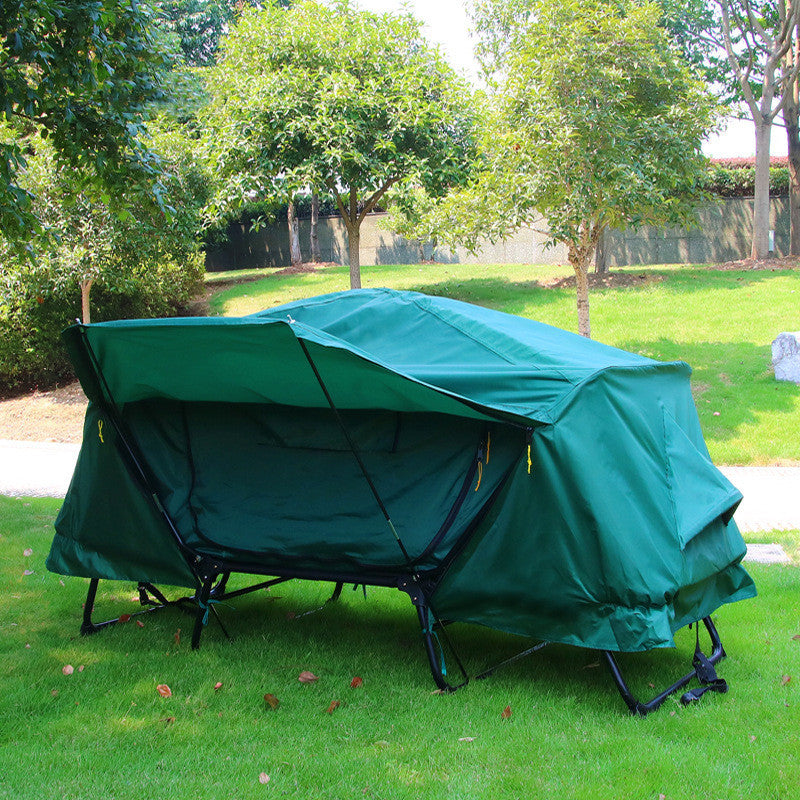 Tente d'extérieur isolée en tissu Oxford épais pour deux tentes de camping et de pêche