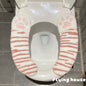 Cute Cartoon Toilet Seat Cushion Household High-end Waterproof Adhesive Toilet Trap Winter Ins Style Thickened