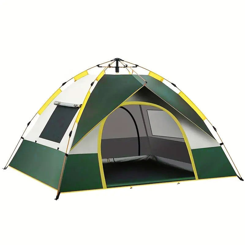 Tente de camping en plein air 3-4 personnes Ouverture automatique rapide