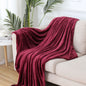 Solid Color Blanket Flannel Blanket