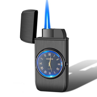 New Watch With Light Inflatable Windproof Torch Lighter