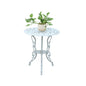 Outdoor Iron Table And Chair Courtyard Balcony Dining Chair Three-piece Set Combination