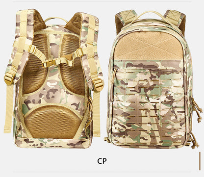 Sac à dos de randonnée en plein air, sac d'équitation tactique de l'armée de camouflage