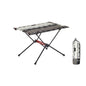 Table de camping en plein air portable en alliage d'aluminium pour thé sauvage